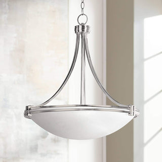 Possini Euro Design Deco Nickel 24 1/4" Wide Pendant Light - Possini Euro Design